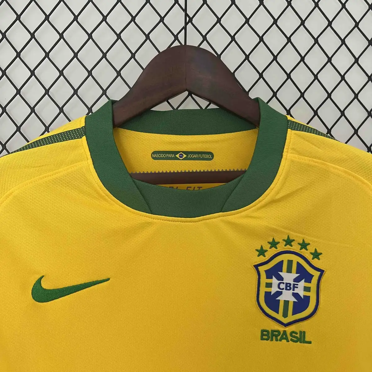 2010 retro brazil home football shirt 7
