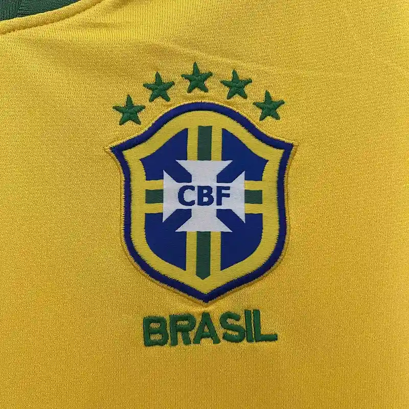 2010 retro brazil home football shirt 8