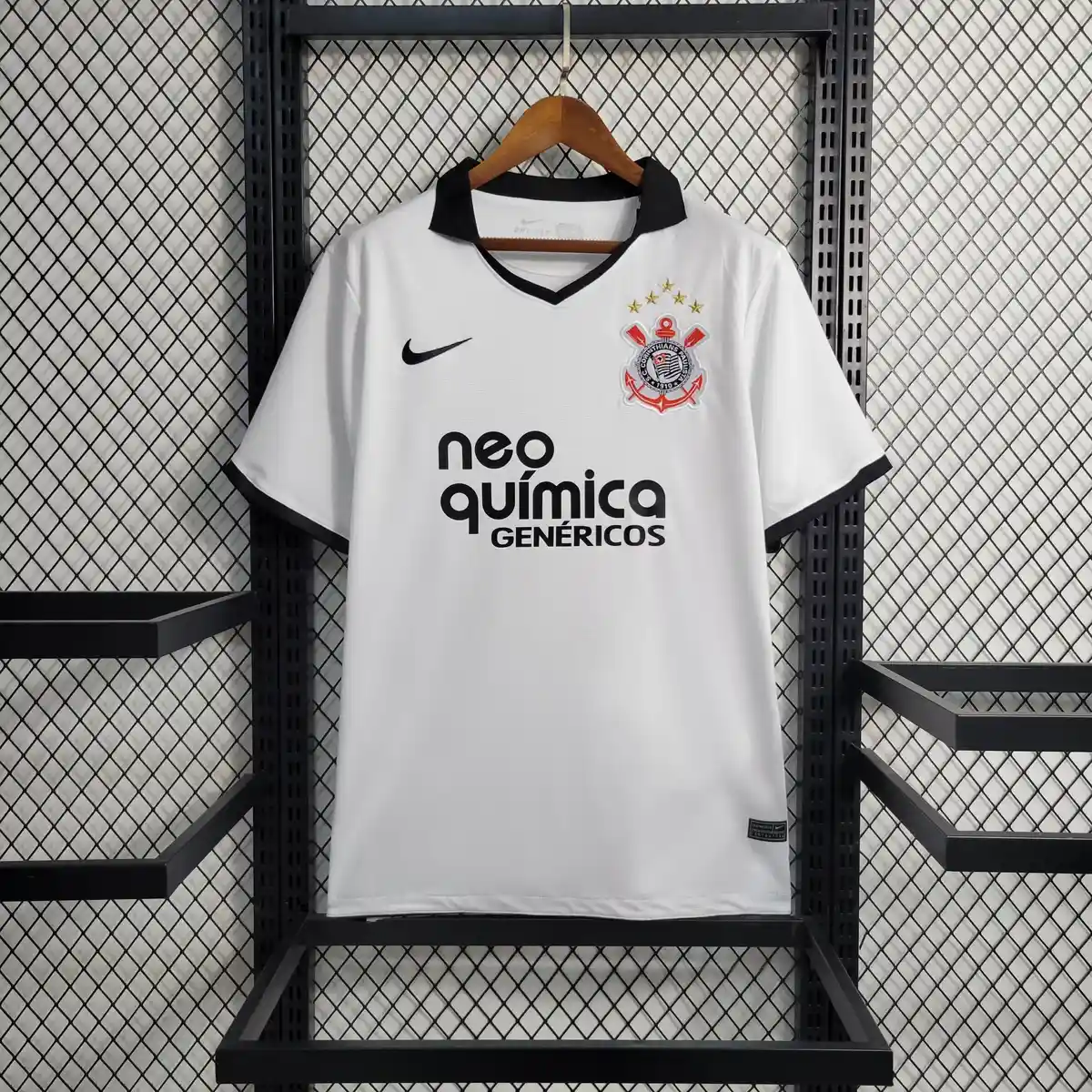 2011 2012 retro corinthians home football shirt 1