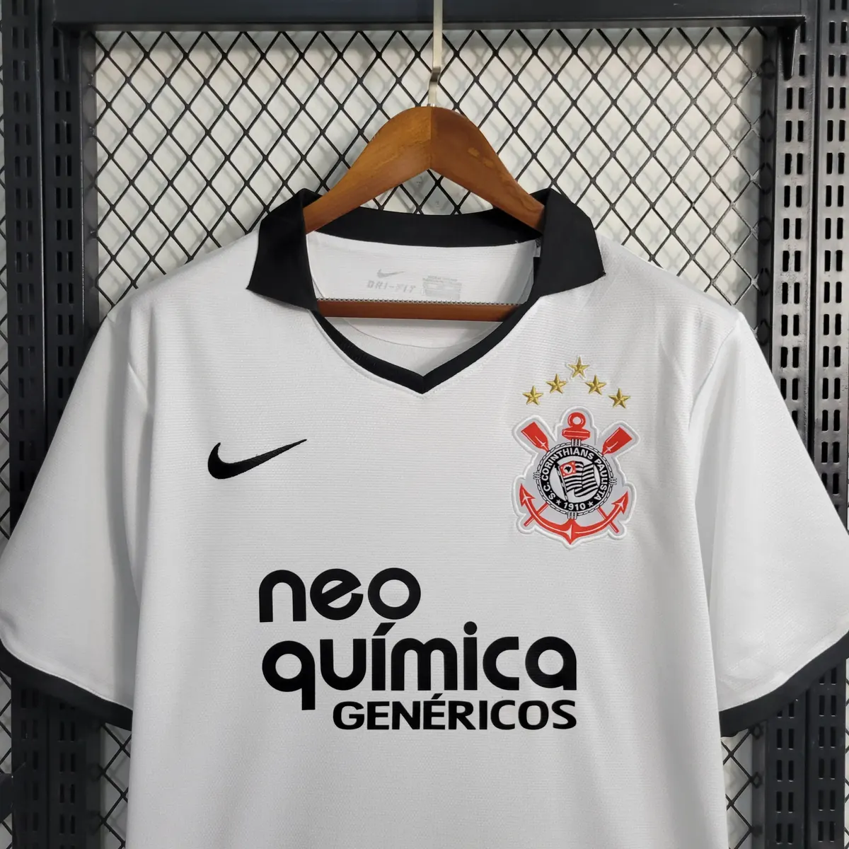 2011 2012 retro corinthians home football shirt 4