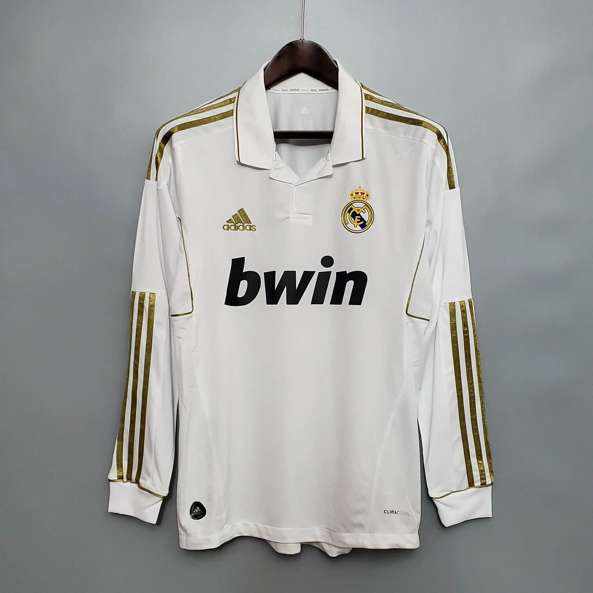 2011 2012 retro long sleeve real madrid home 1