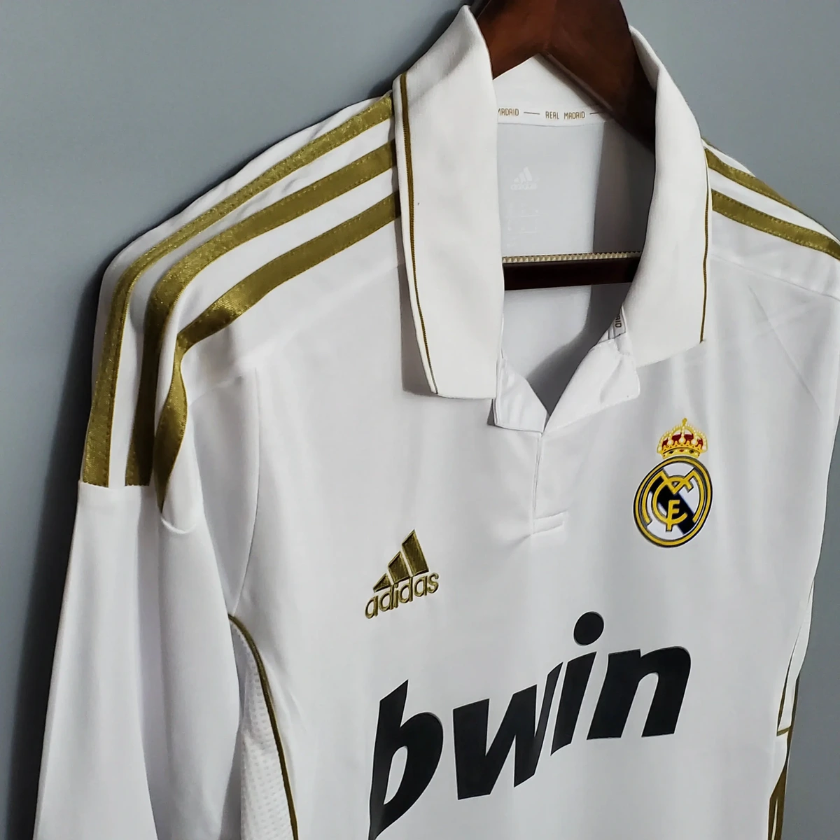 2011 2012 retro long sleeve real madrid home 6