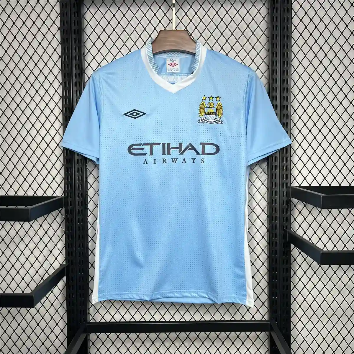 2011 2012 retro manchester city home football shirt 1