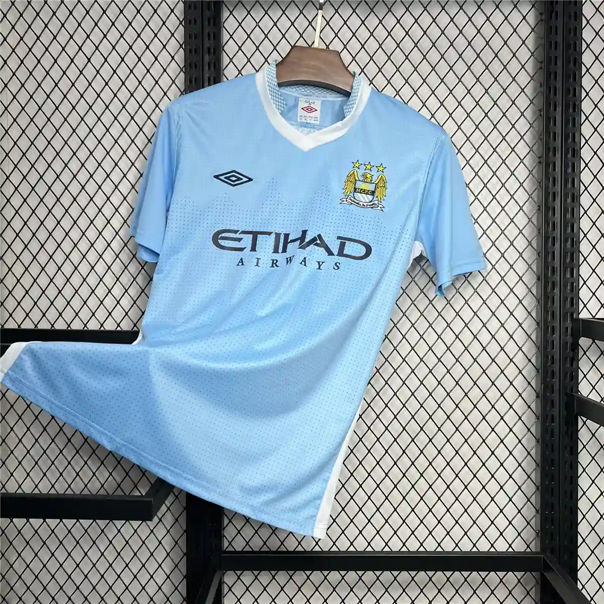 2011 2012 retro manchester city home football shirt 3