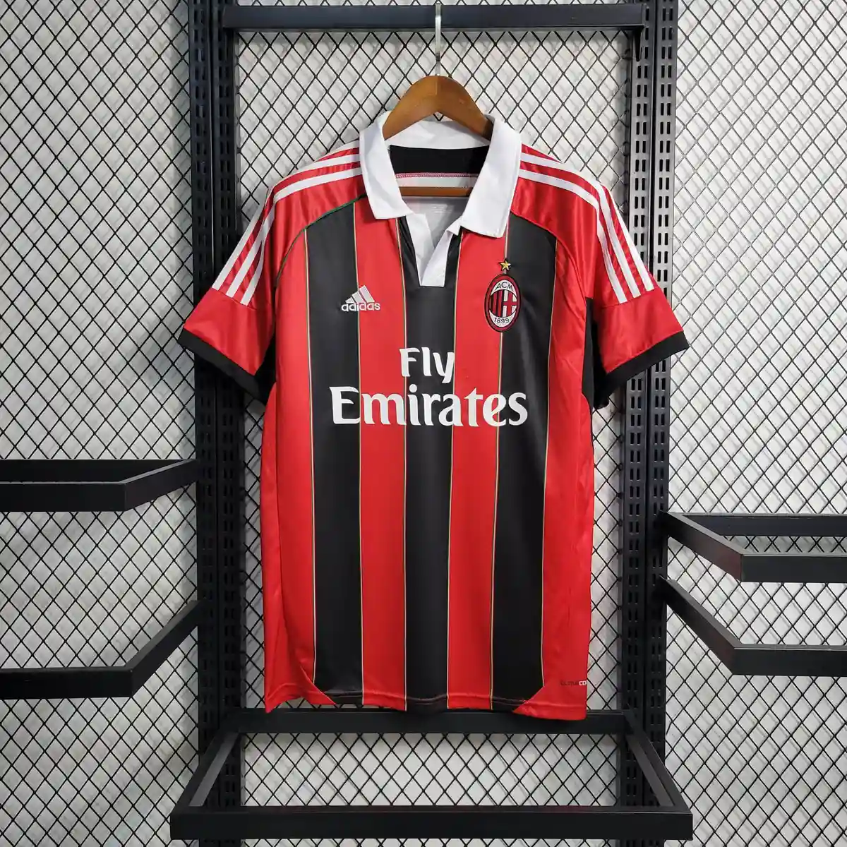 2012 2013 retro ac milan home football shirt 1