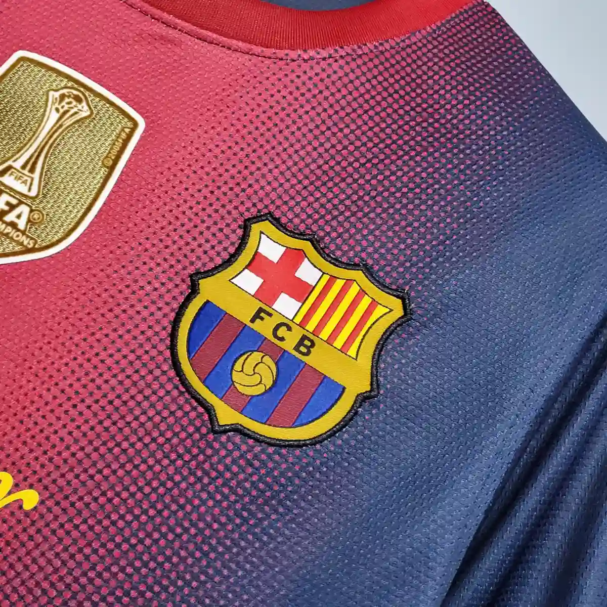 2012 2013 retro barcelona home football shirt 5