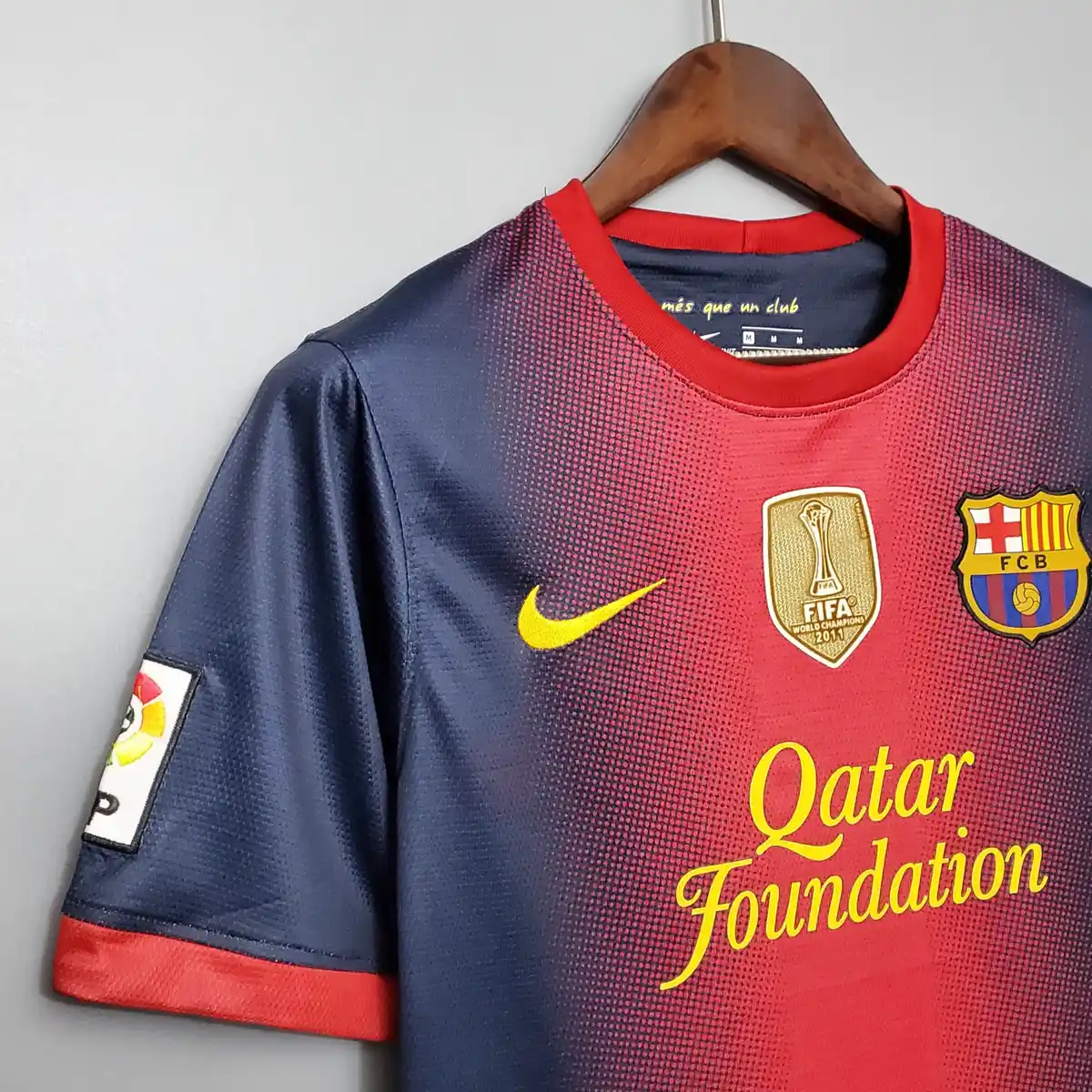 2012 2013 retro barcelona home football shirt 7