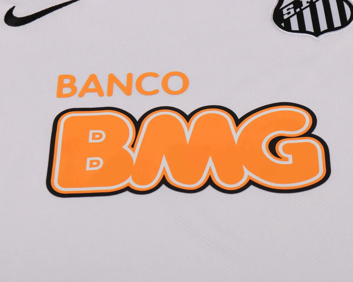 2012 2013 retro kids size santos home football shirt 3