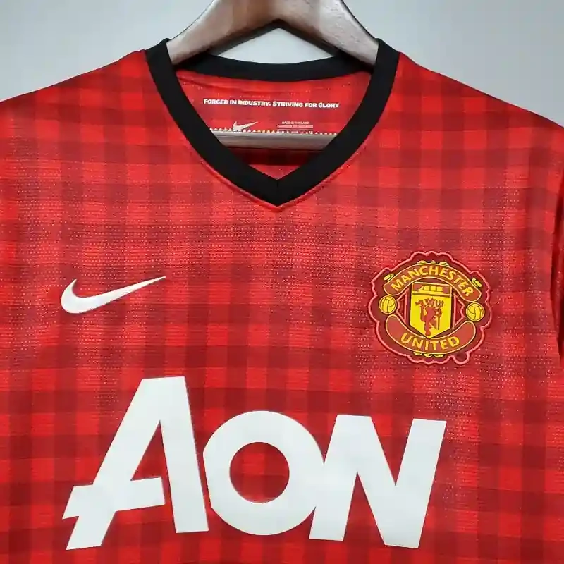 2012 2013 retro manchester united home football shirt 3