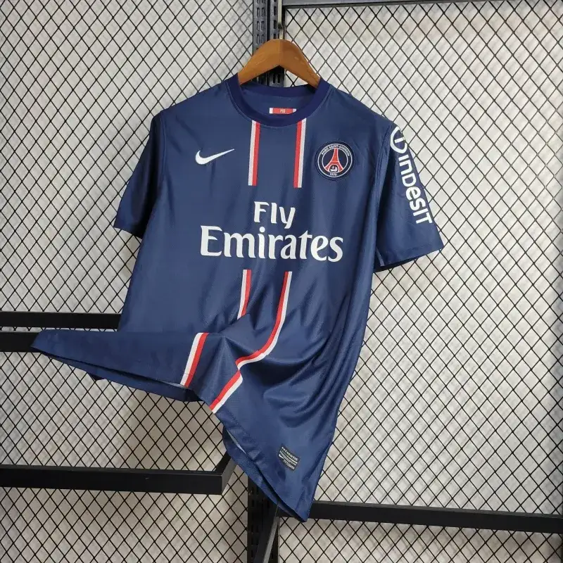 2012 2013 retro paris saint germain home football shirt 4