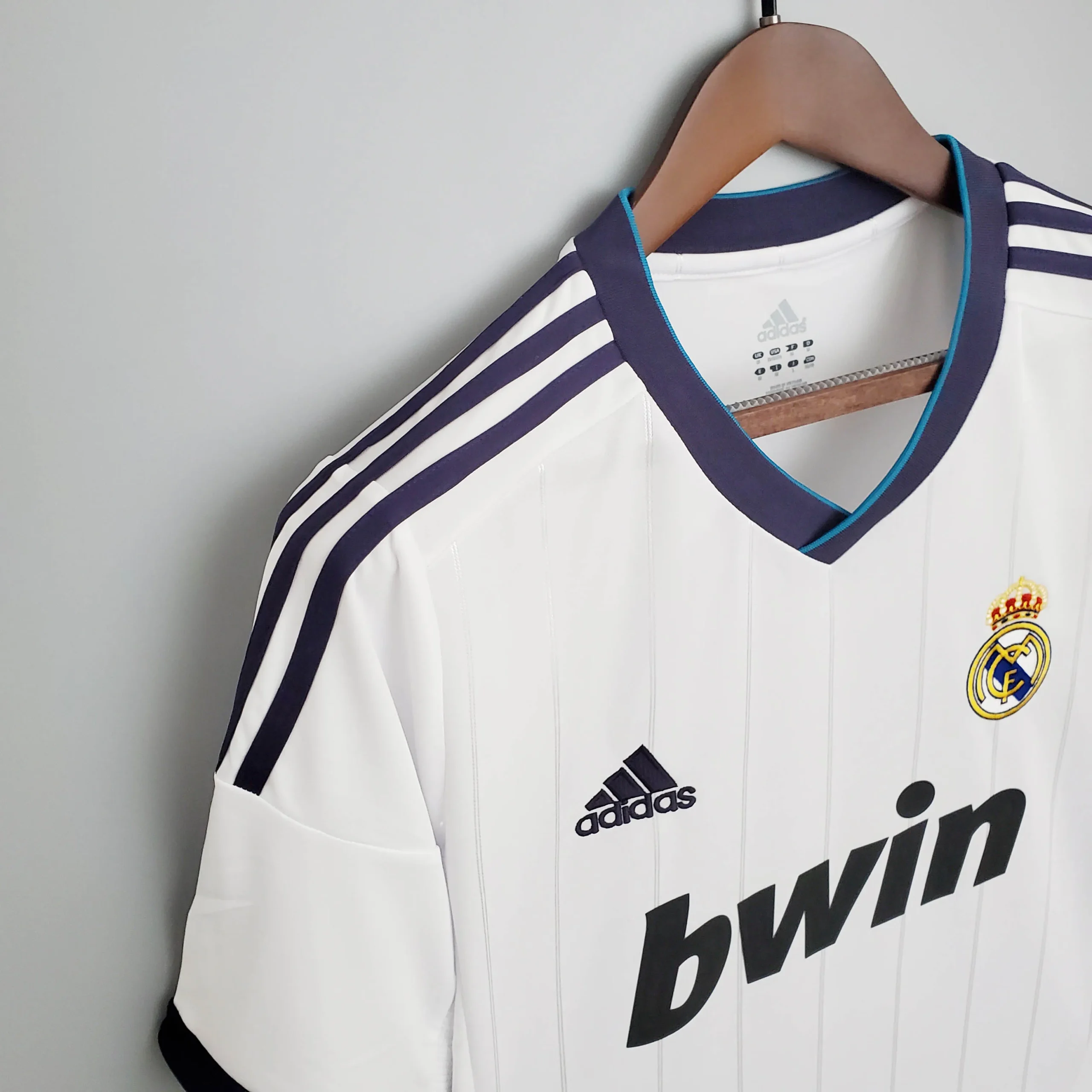 2012 2013 retro real madrid home football shirt 7