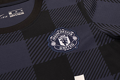 2013 1014 retro kids manchester united away football shirt 4