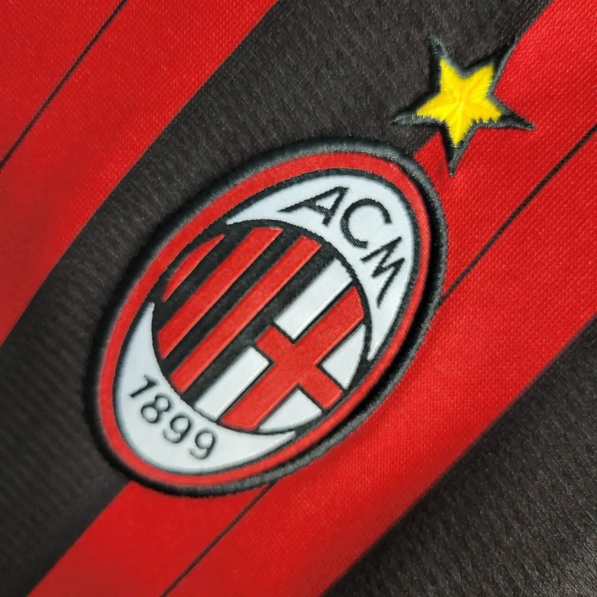 2013 2014 retro ac milan home football shirt 6