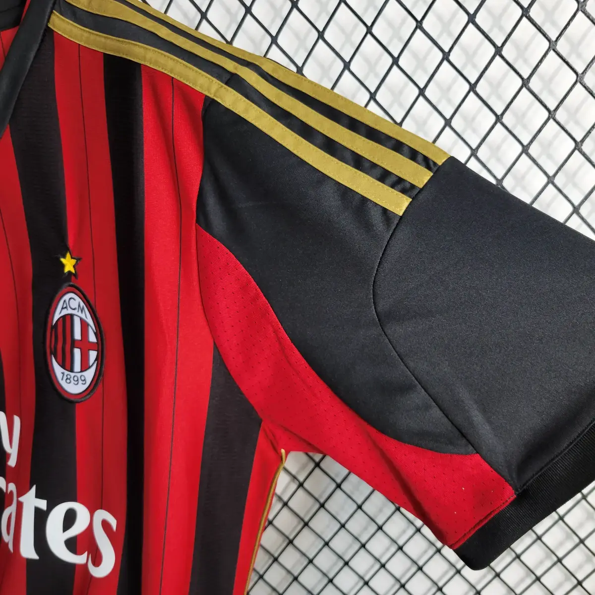 2013 2014 retro ac milan home football shirt 7