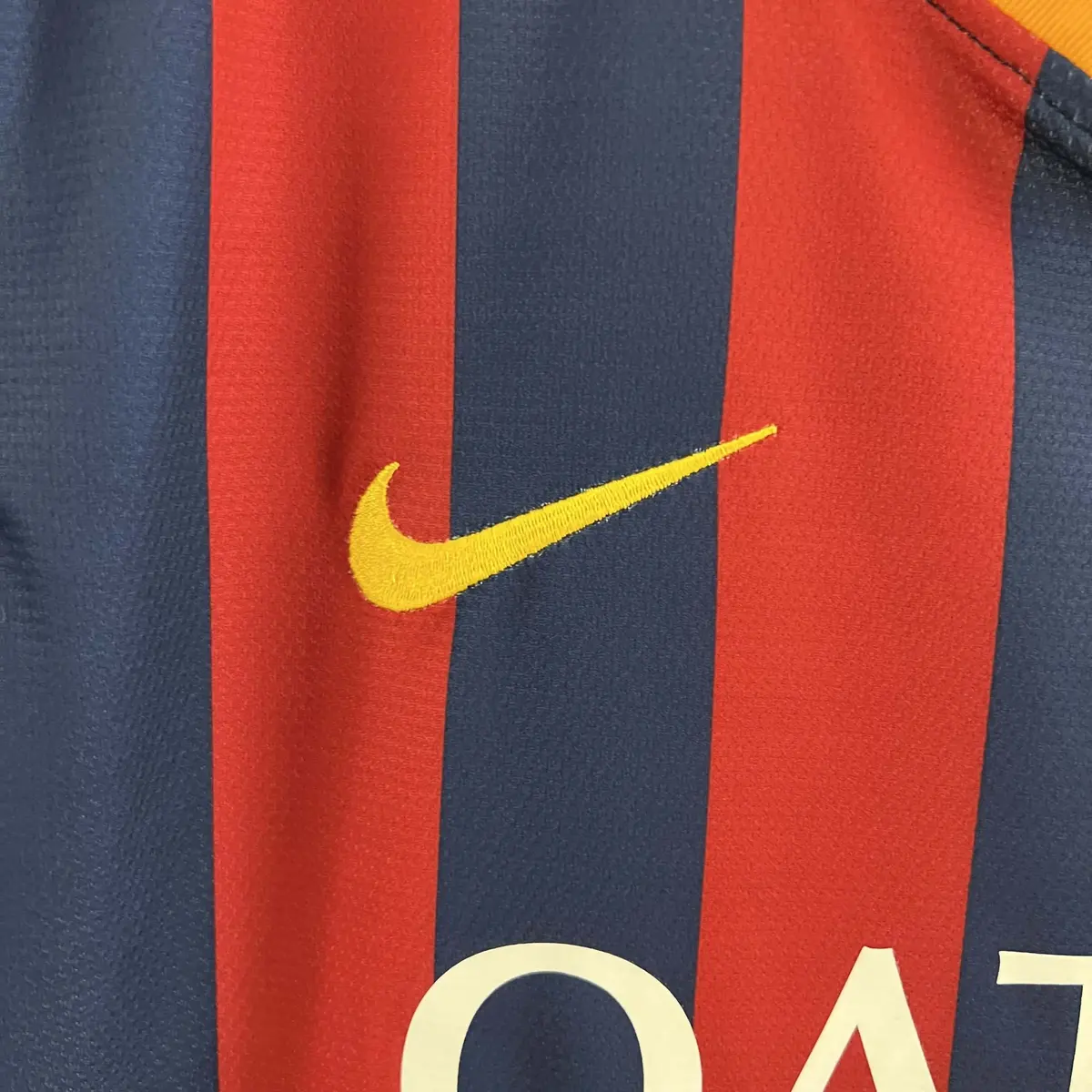 2013 2014 retro barcelona home football shirt 5