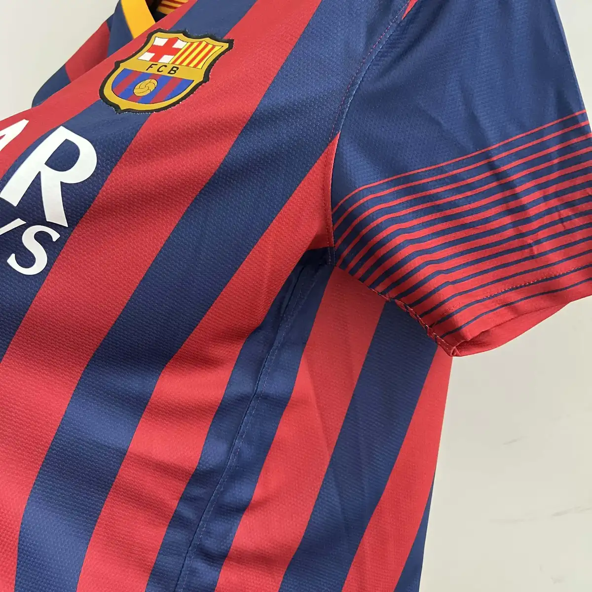 2013 2014 retro barcelona home football shirt 8