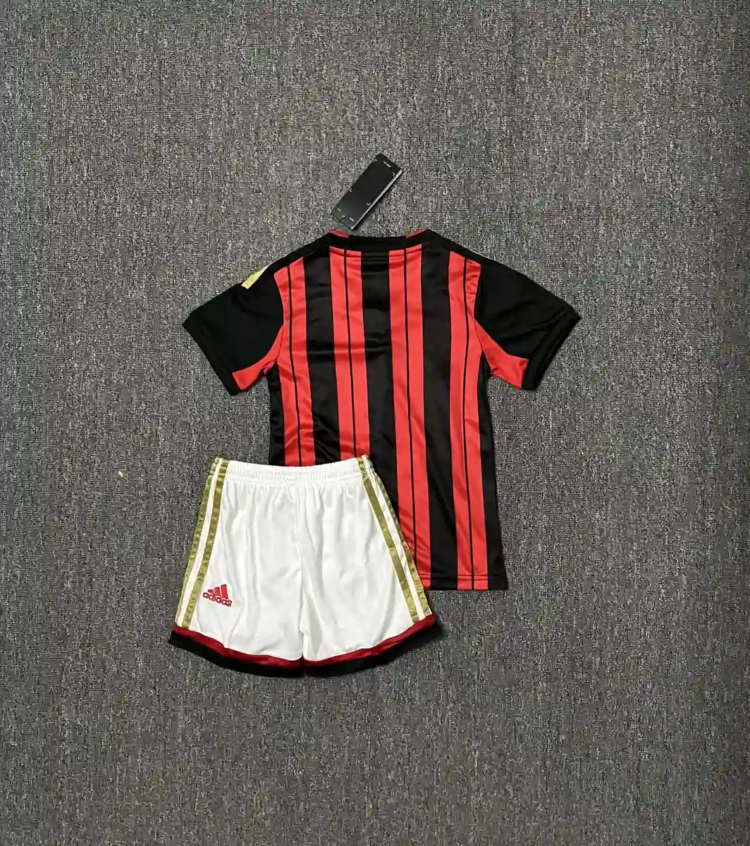 2013 2014 retro kids ac milan home football shirt 2