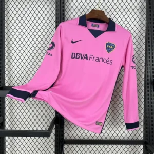 2013 2014 retro long sleeve bocajuniors away football shirt 1
