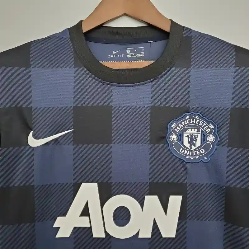 2013 2014 retro manchester united away football shirt 3