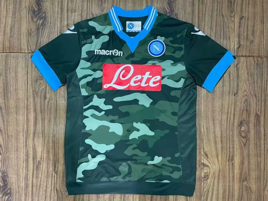 2013 2014 retro napoli home footballshirt 1