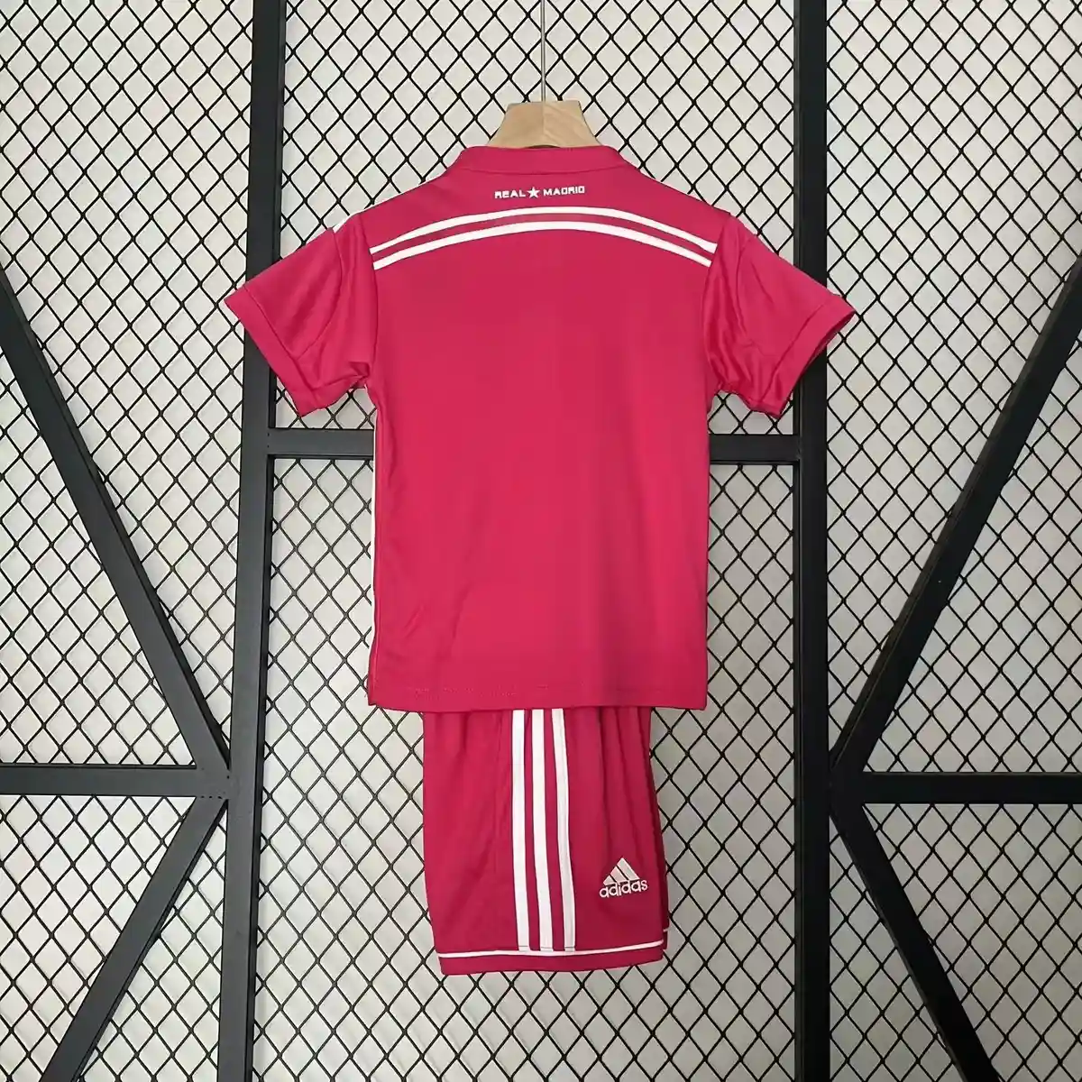 2014 2015 retro kids real madrid away football shirt second guest pink 2