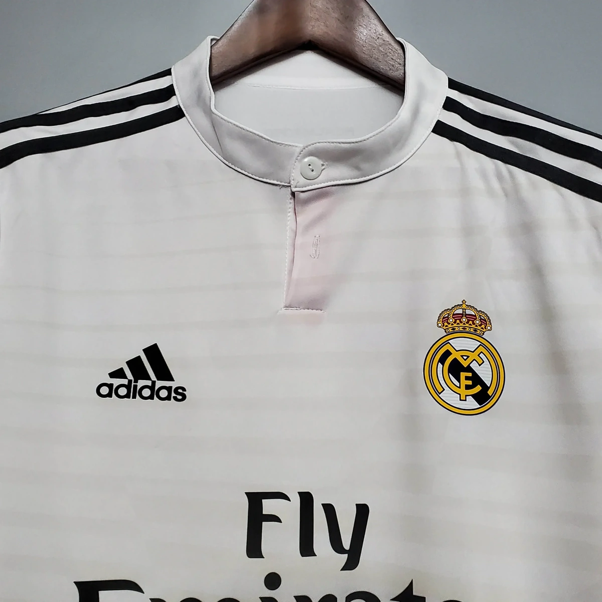 2014 2015 retro long sleeve real madrid home football shirt 3