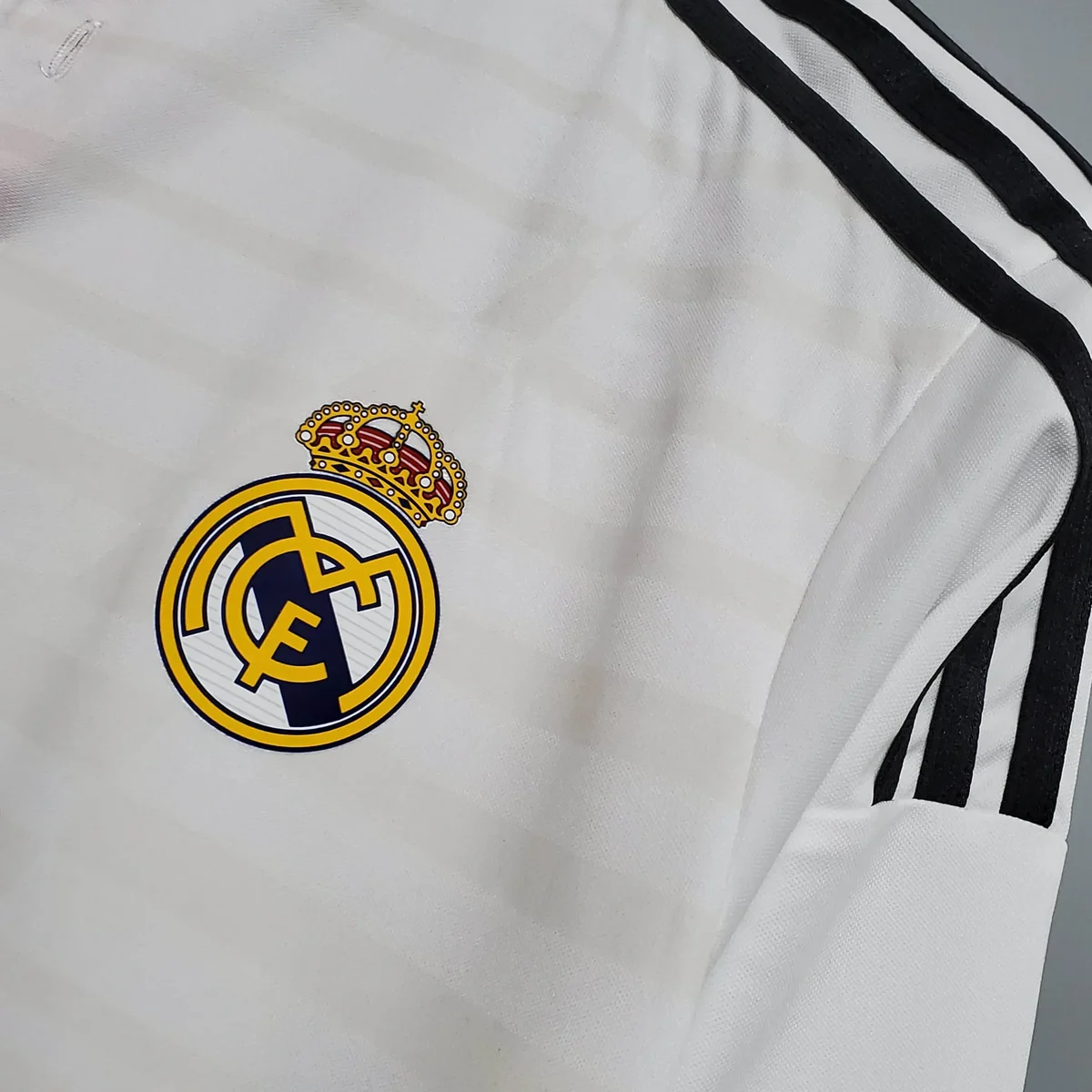 2014 2015 retro long sleeve real madrid home football shirt 5