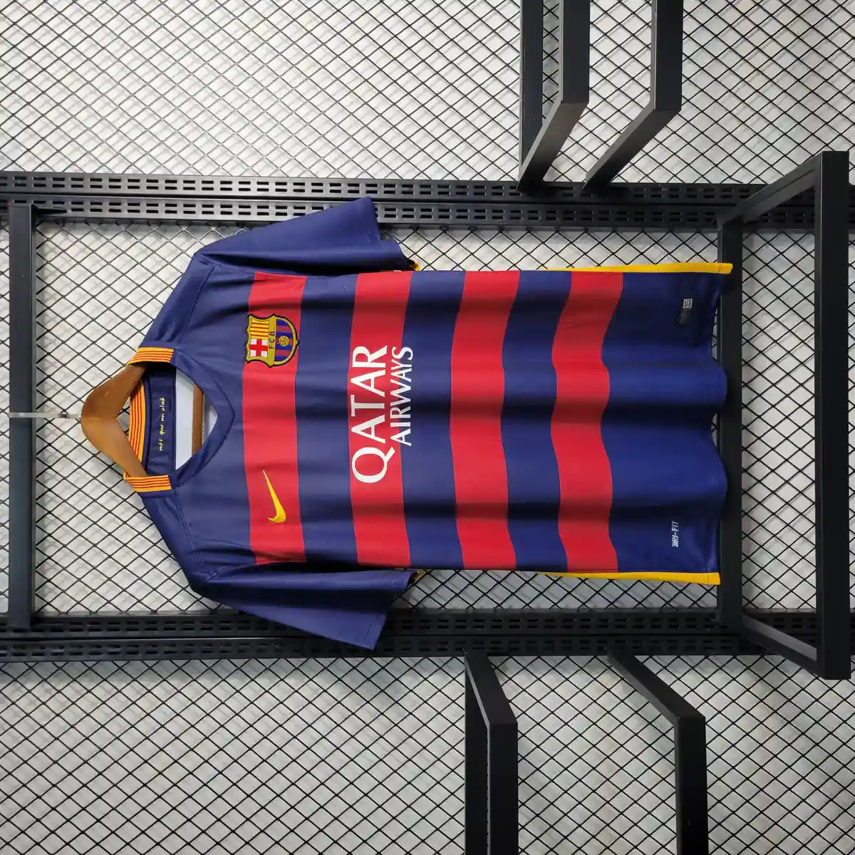 2015 2016 retro barcelona home football shirt 1
