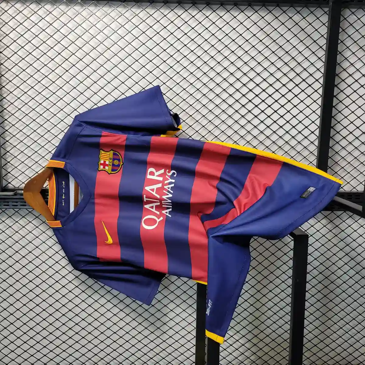 2015 2016 retro barcelona home football shirt 3