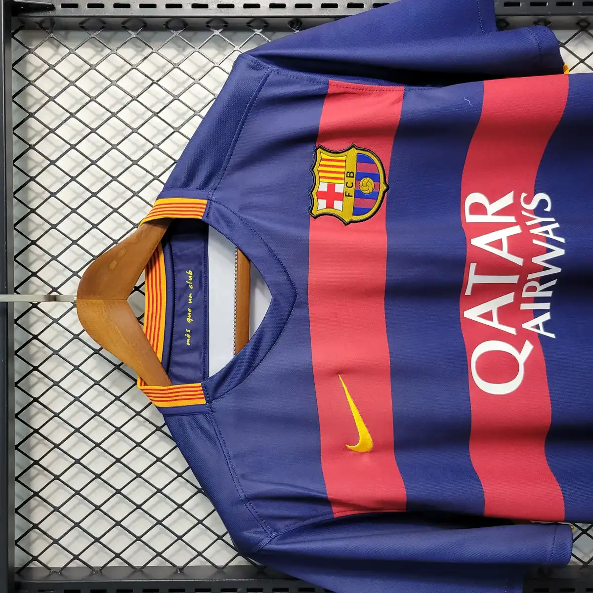 2015 2016 retro barcelona home football shirt 5