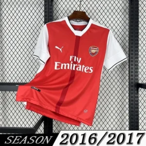 2016 2017 retro arsenal home football shirt 1