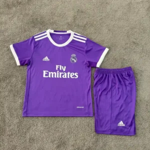 2016 2017 retro kids real madrid away football shirt 1