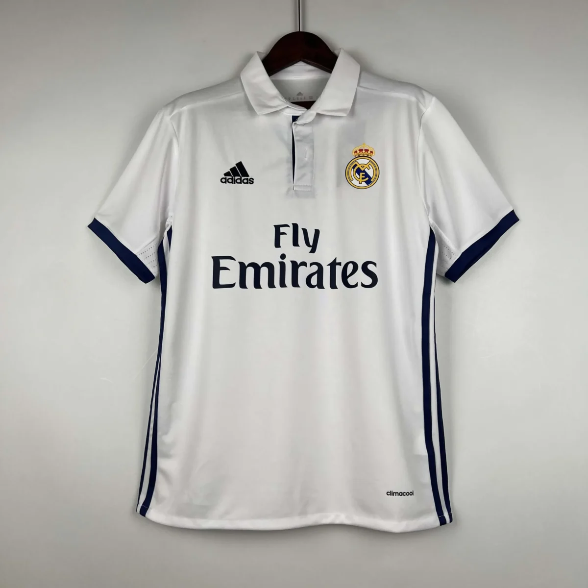 2016 2017 retro real madrid home football shirt 1