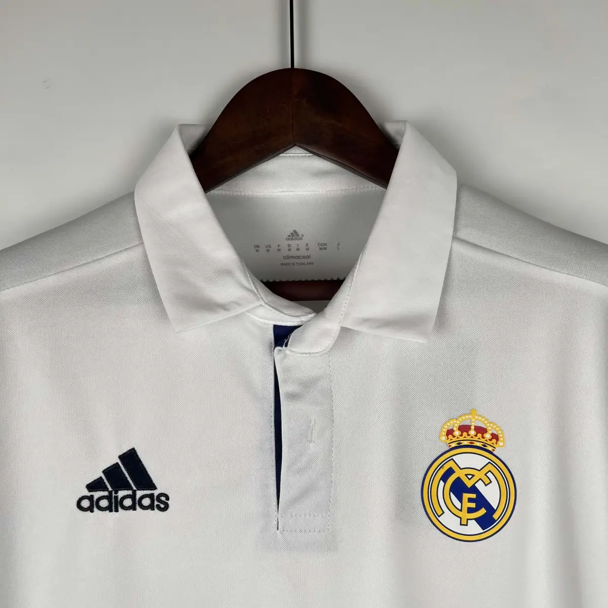 2016 2017 retro real madrid home football shirt 3