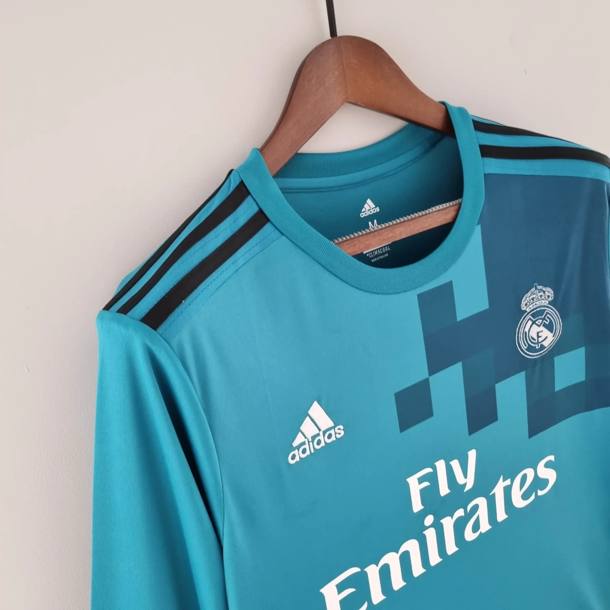 2017 2018 retro long sleeve real madrid third away 6