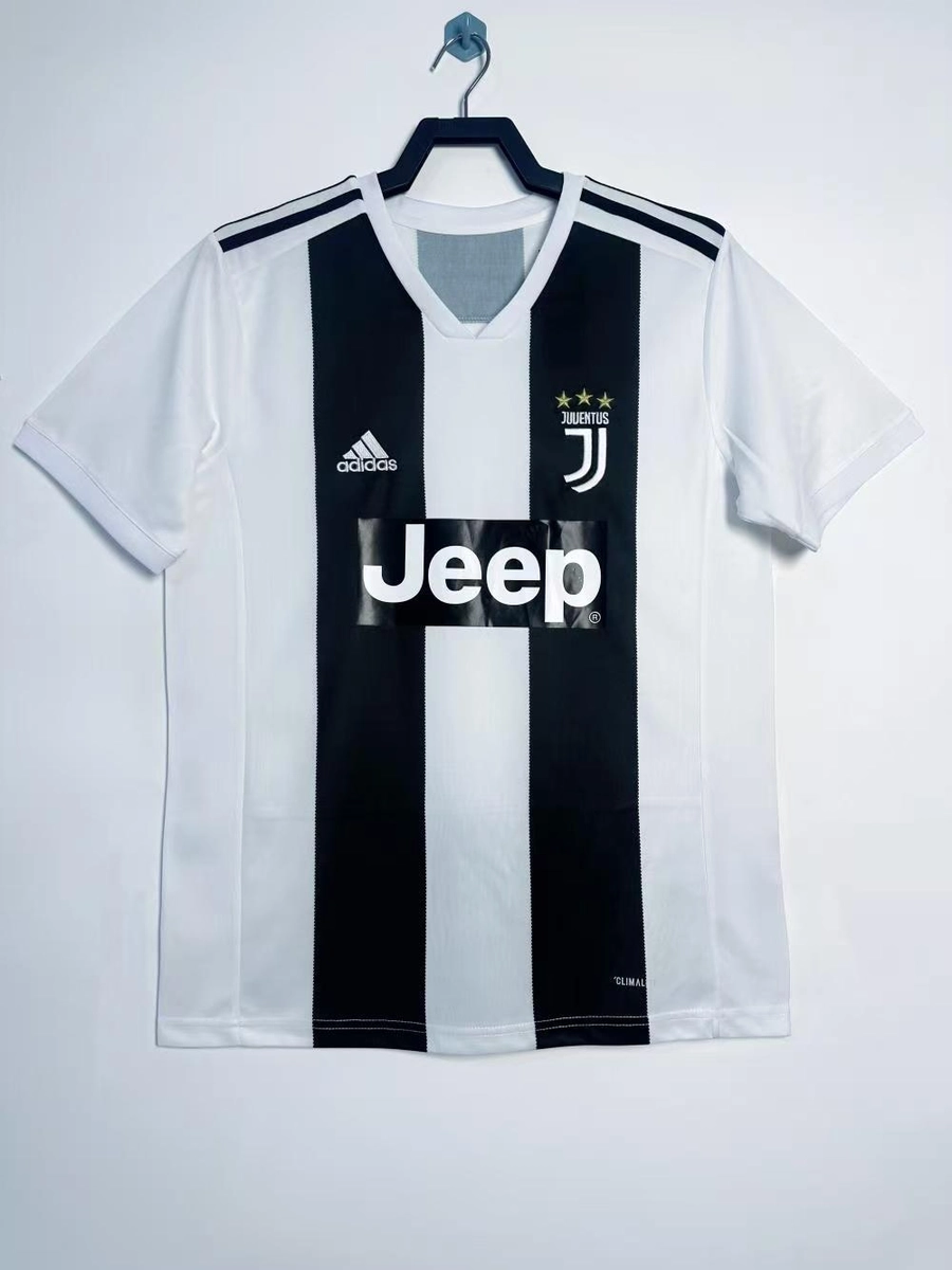 2018 2019 retro juventus home soccer jersey 1