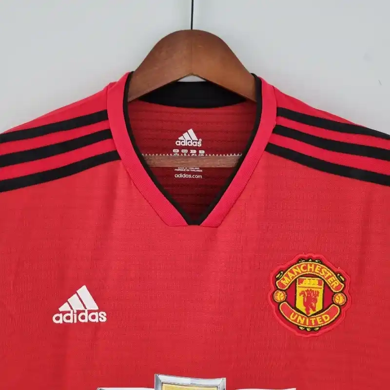 2018 2019 retro manchester united home football shirt 3