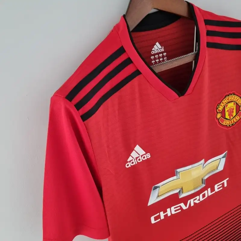 2018 2019 retro manchester united home football shirt 8