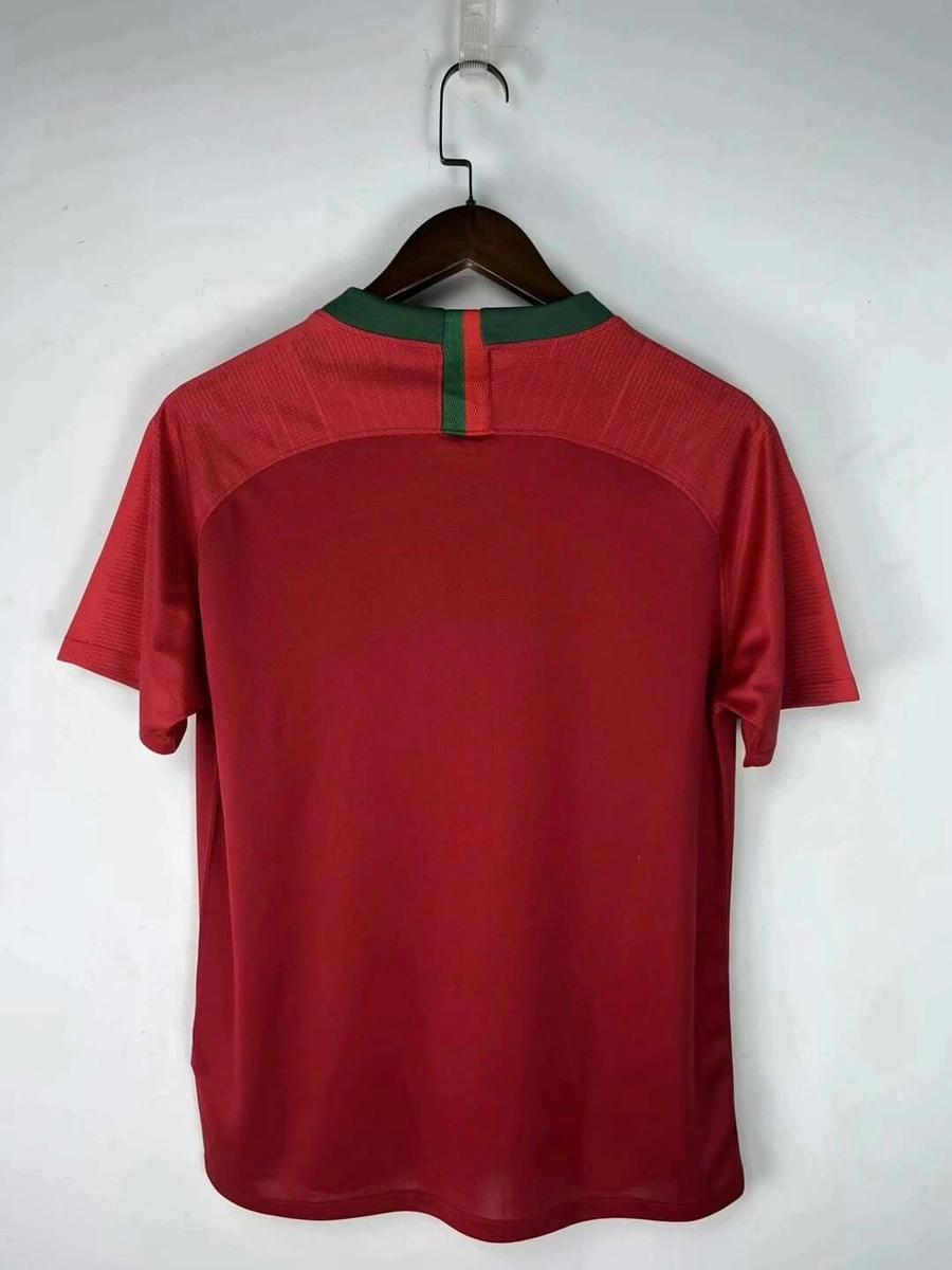 2018 retro portugal home football shirt 2