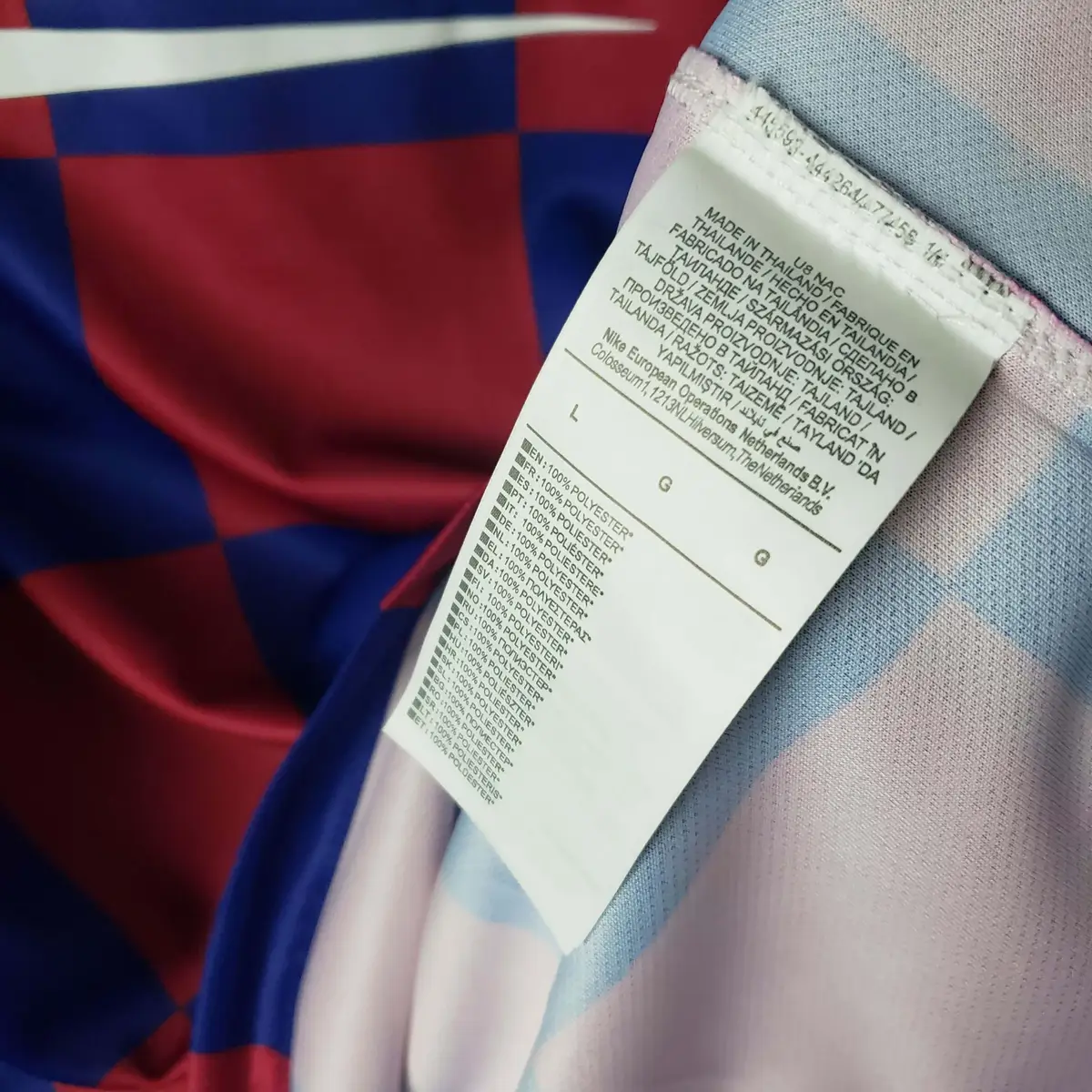 2019 2020 retro barcelona home football shirt 9