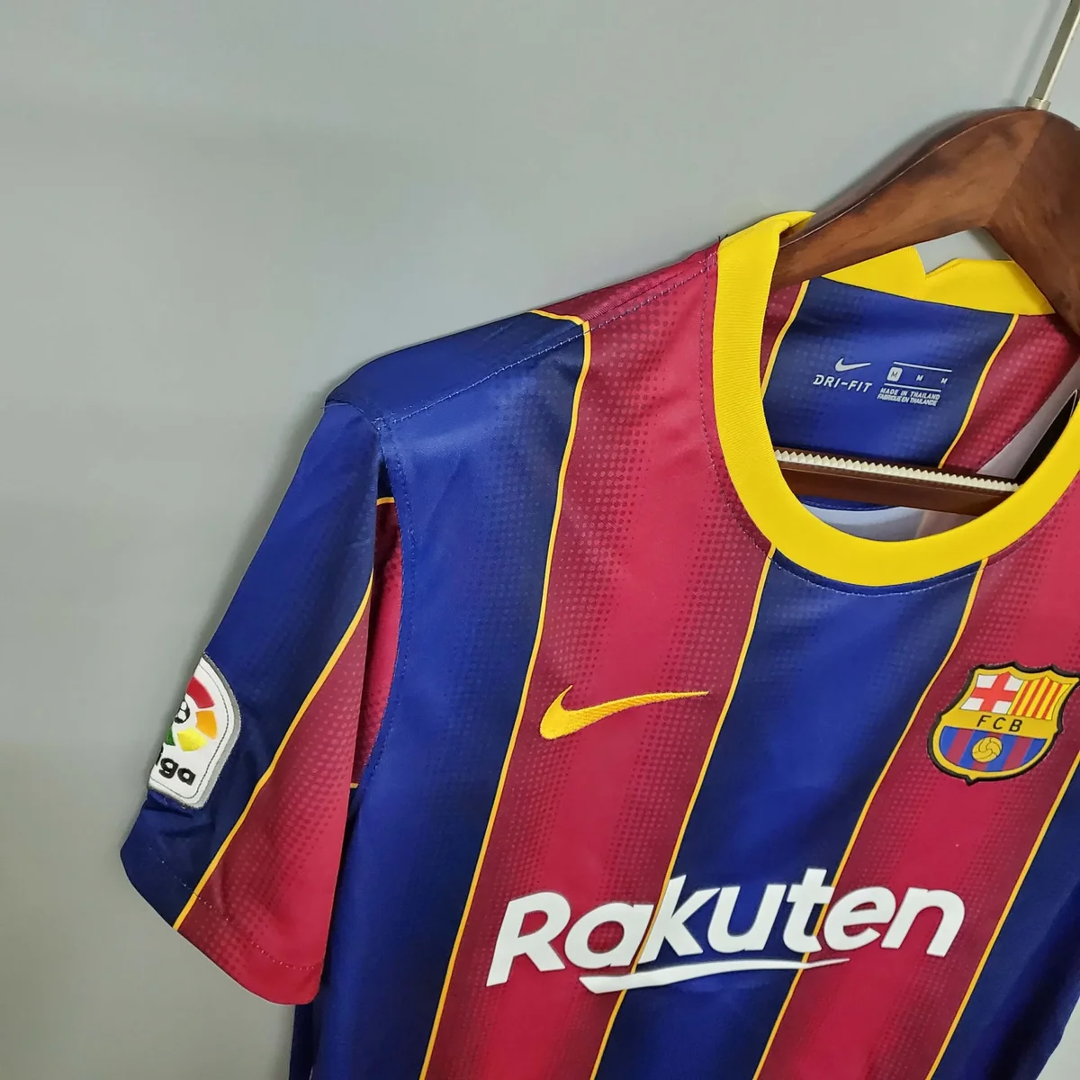 2020 2021 barcelona home football shirt 5