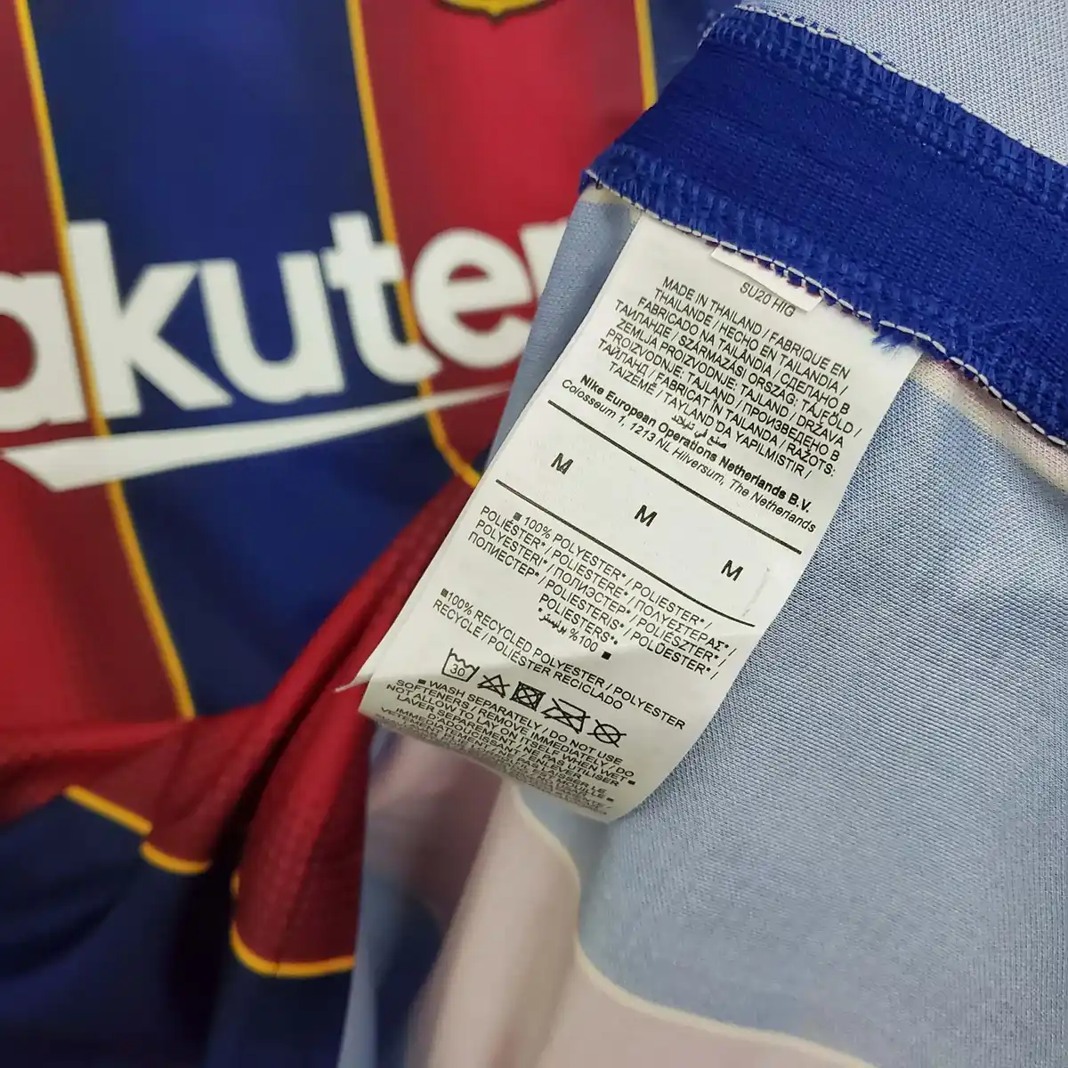 2020 2021 barcelona home football shirt 8