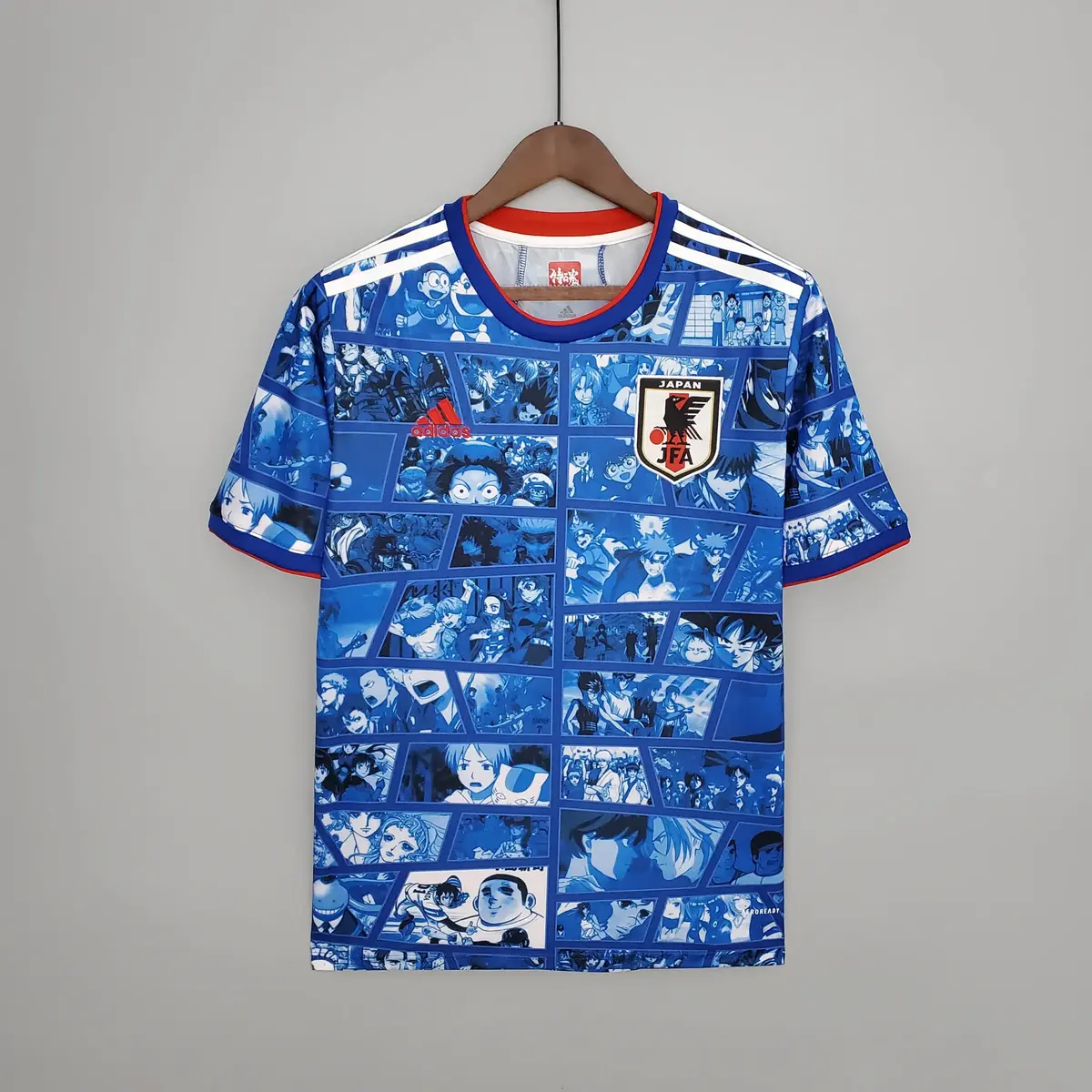 2021 japan football jersey anime version 1