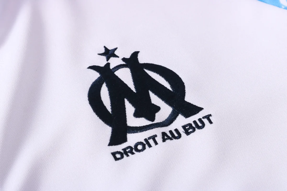 2021 marseille long zip jacket training suit jersey set 5