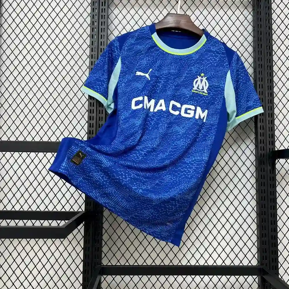 2025 2026 0lympique marseille second away football shirt 1