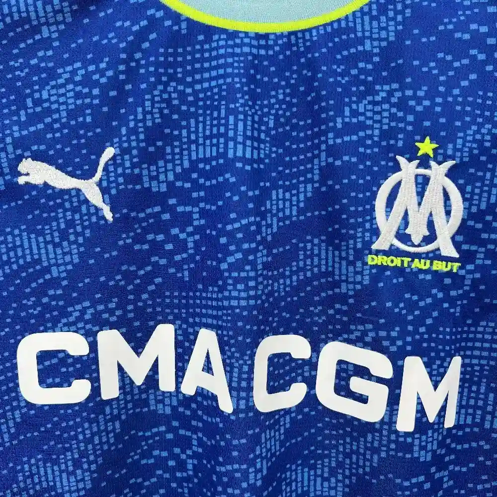 2025 2026 0lympique marseille second away football shirt 4