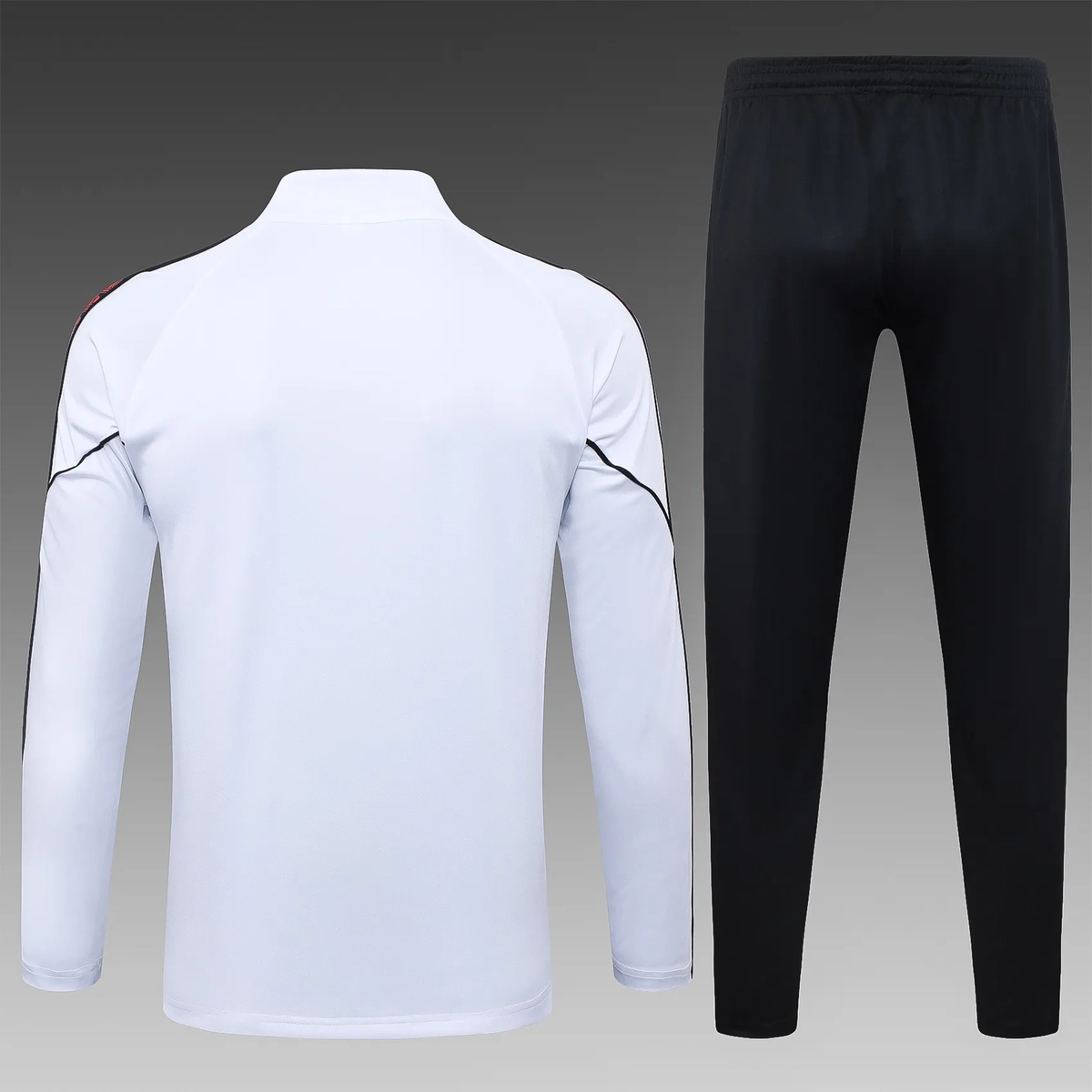 2025 2026 ac milan half pull training suit football shirt set 2