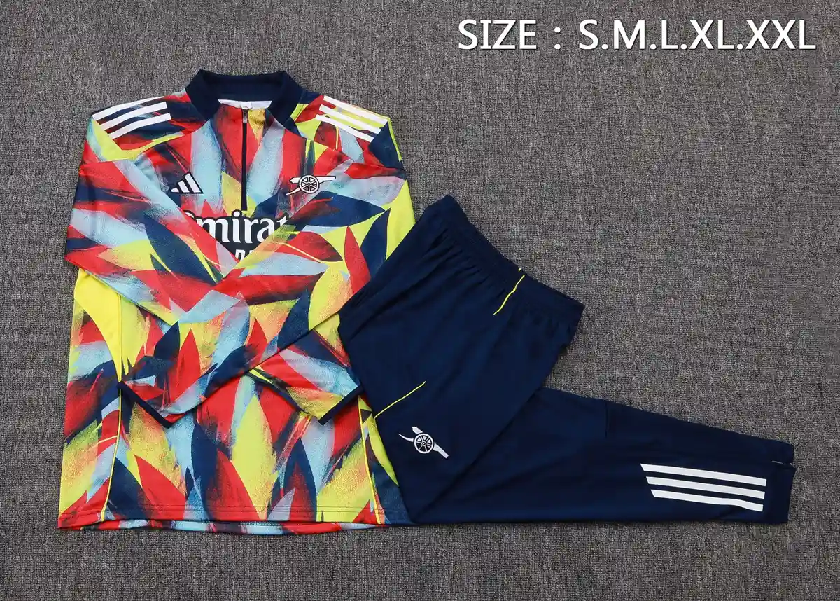 2025 2026 arsenal half pull training suit football shirt 3