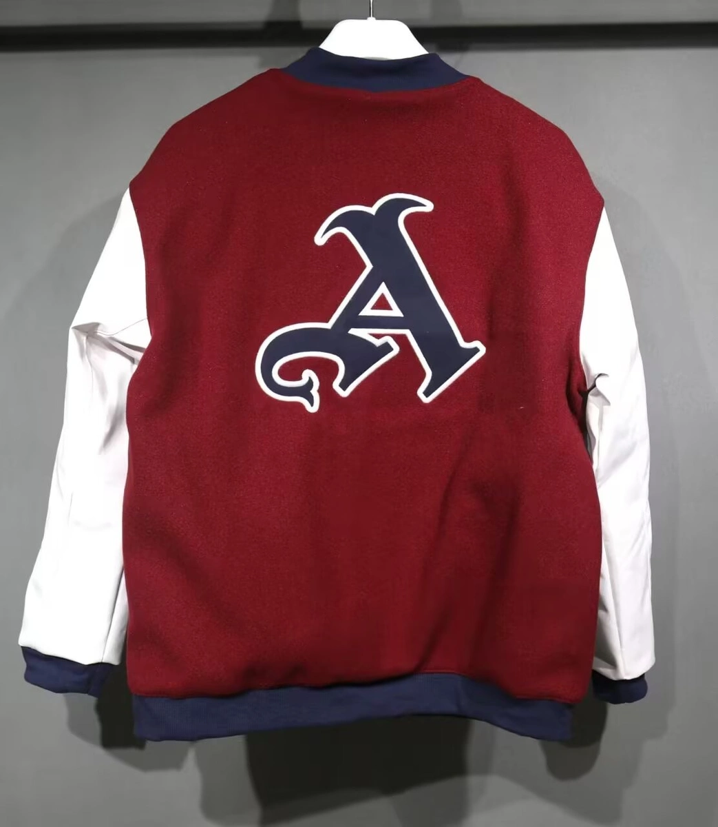 2025 2026 arsenal long zipped baseball style cotton jacket 2