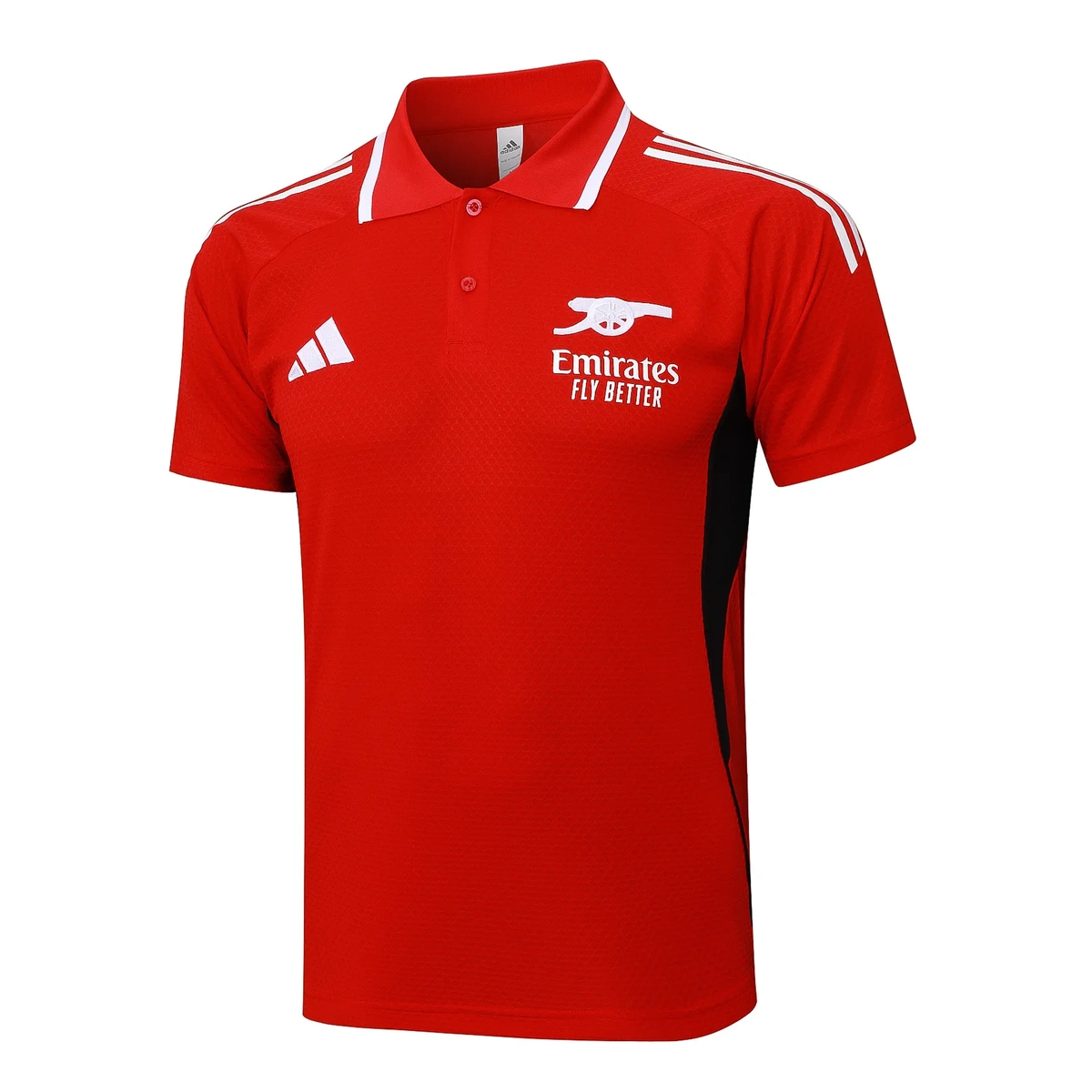 2025 2026 arsenal polo half zipper training suit jersey red 3